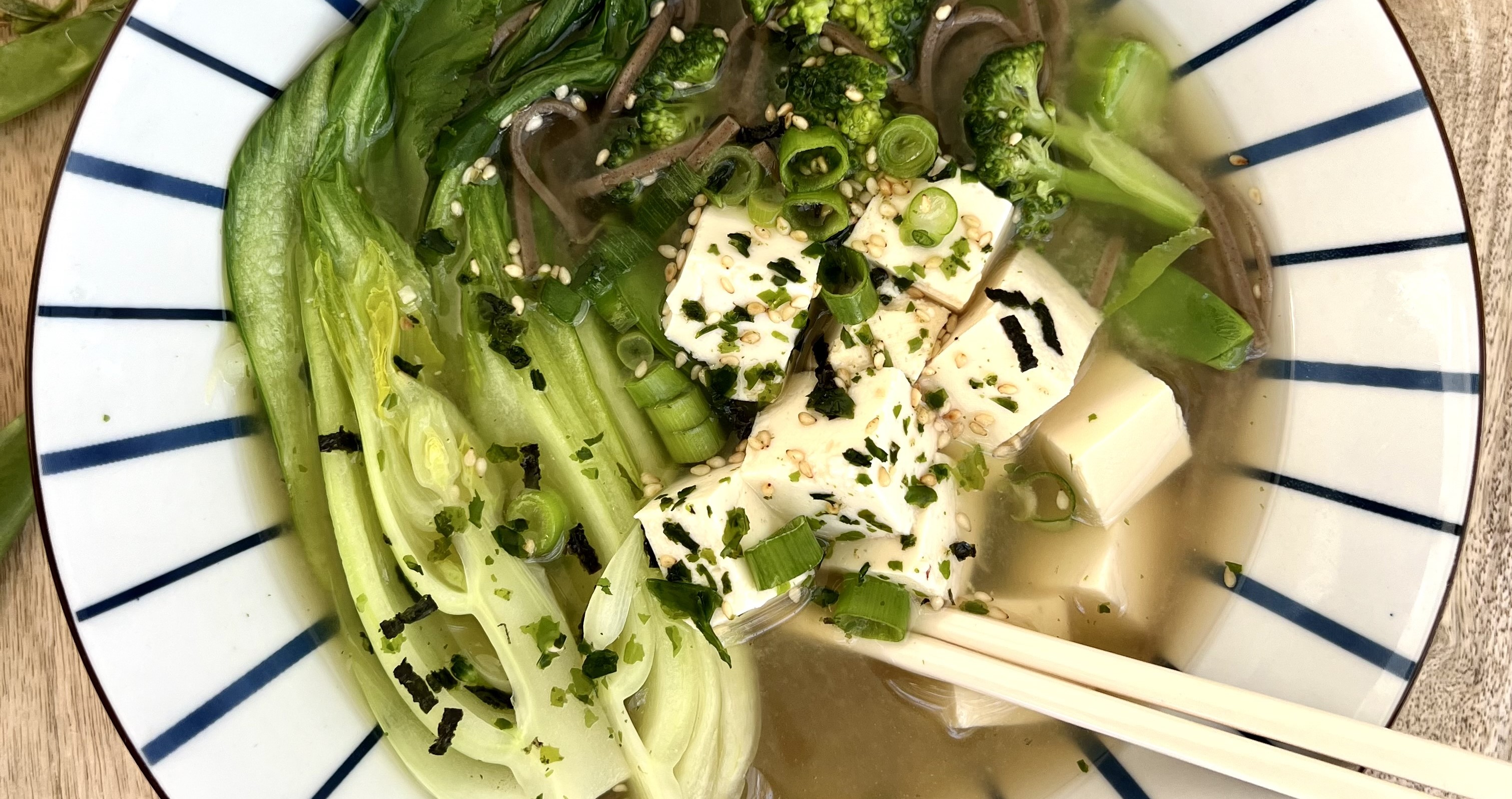 Perimenopause Soft Tofu and Soba Noodle Ramen Recipe 