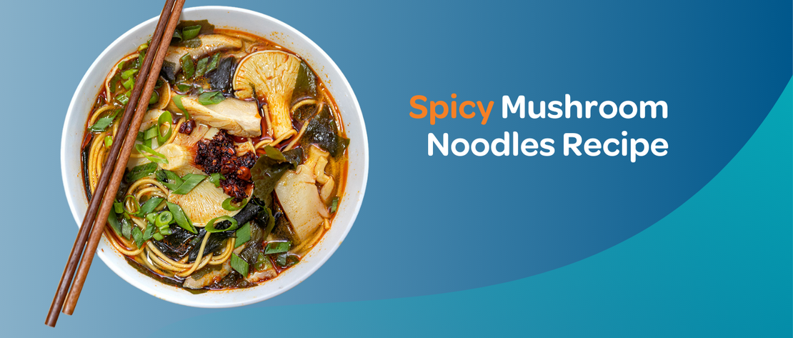 Spicy Mushroom Noodles Recipe